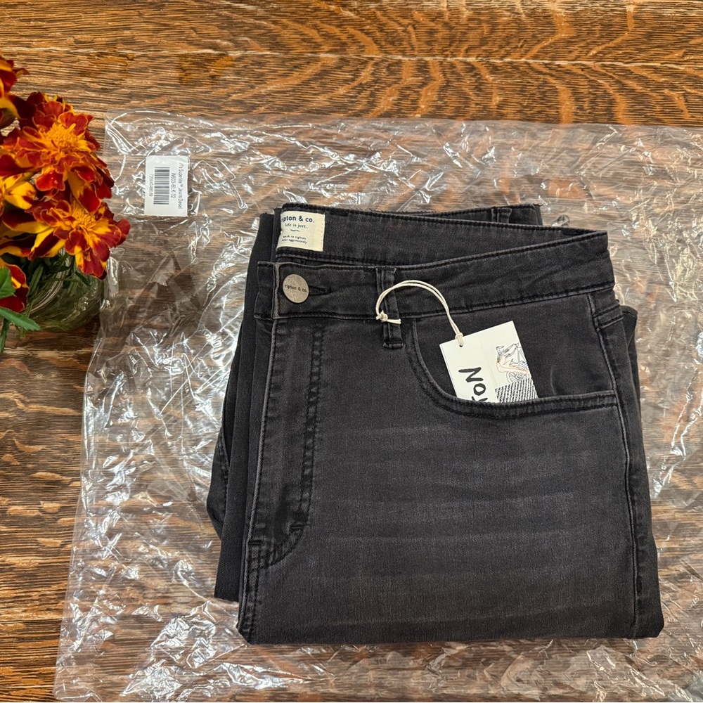 Ripton Superlite Jeans Shadow -   Charcoal Straight Leg Jeans for Women